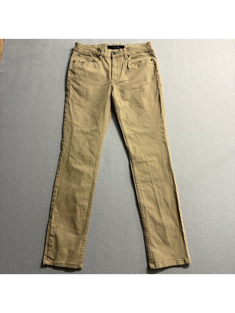 Joe's Jeans Boys Size 18 Khaki Tan Stretch Straight Leg Denim Pants